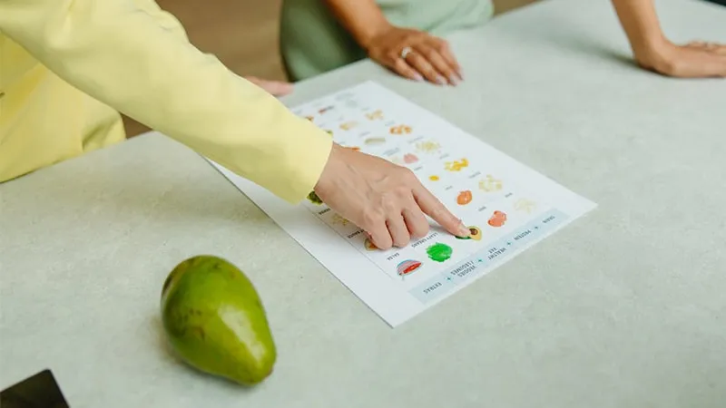 This image illustrates the nutritional foundation of inside-out beauty, serving as a key element in any holistic skincare after 35 routine for beginners.