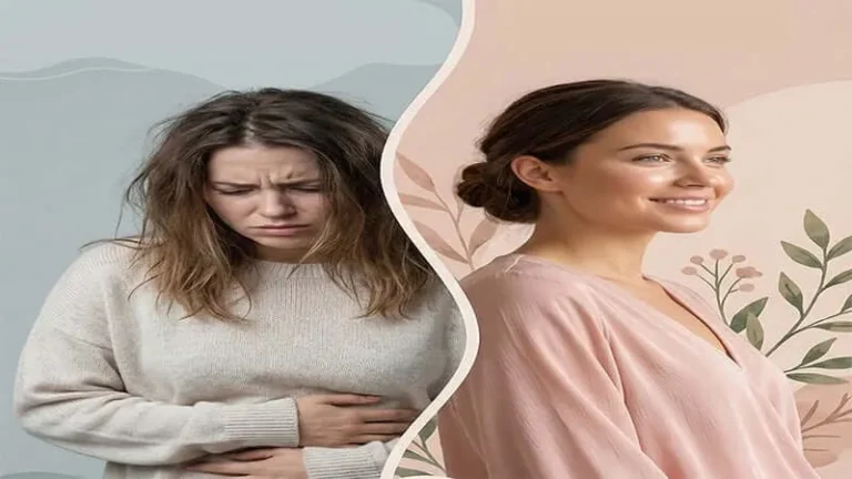 Bloating After 35: compelling visual representing the uncomfortable reality of bloating for women